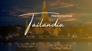 Presentazione Tailandia 