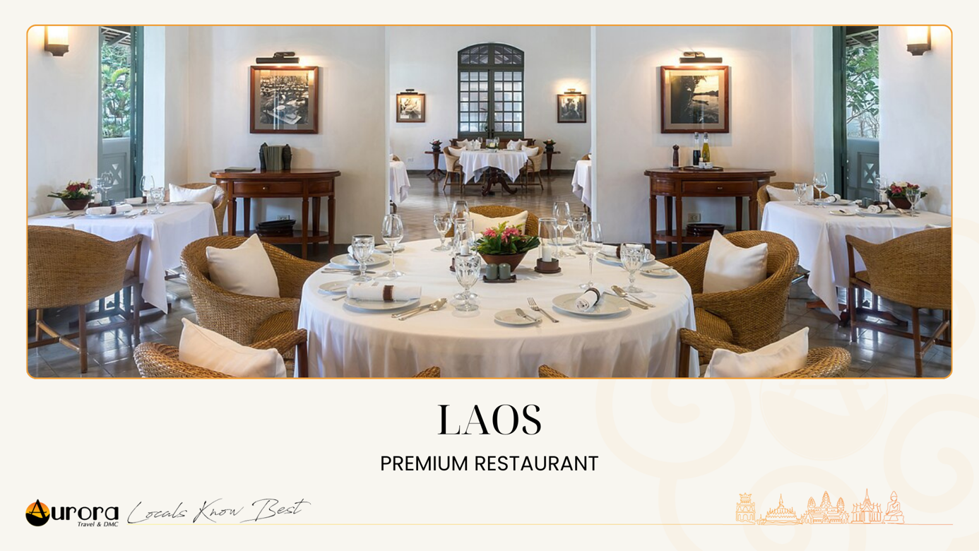 Laos - Premium Restaurant