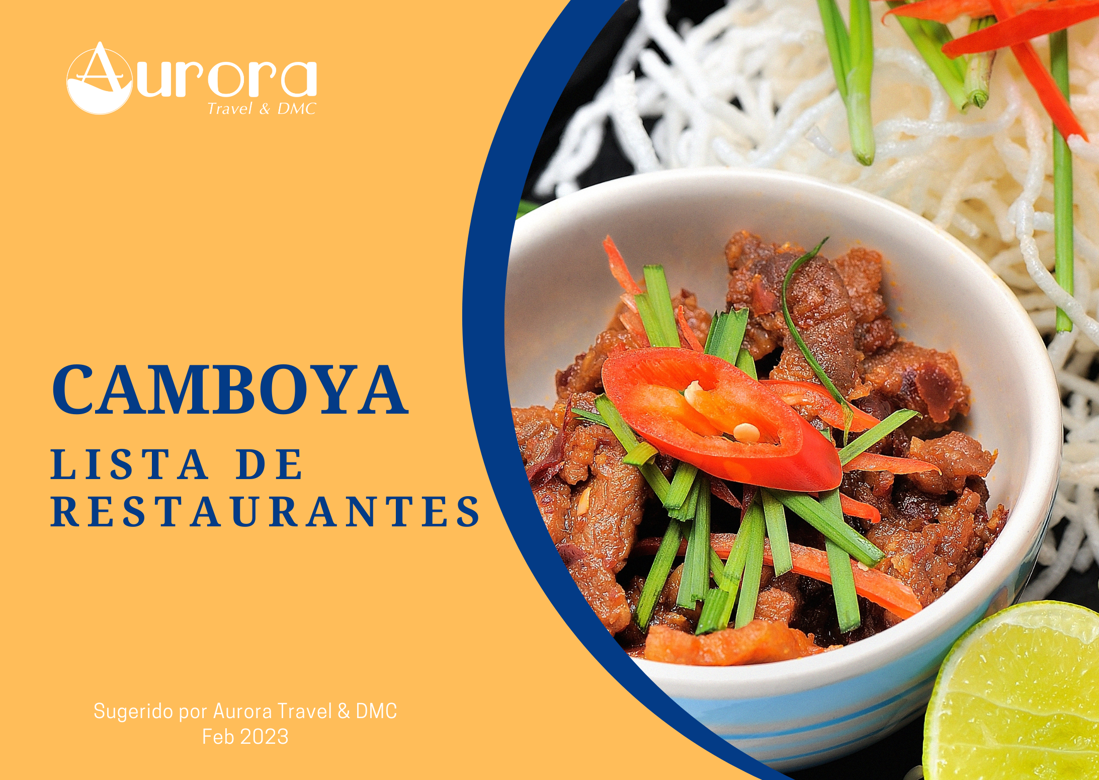 CAMBOYA - RESTAURANTES